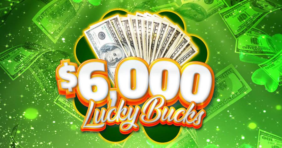 6 000 Lucky Bucks Red Mile Gaming